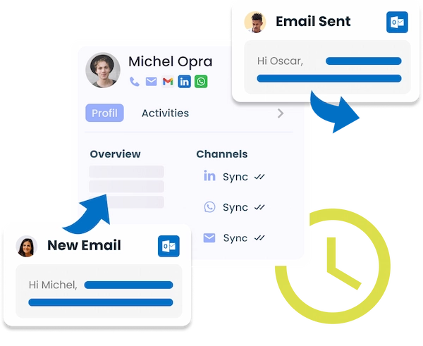 FICHE CONTACT OUTLOOK API mobiel