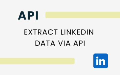 Extract LinkedIn Data API: Gids voor software-editors