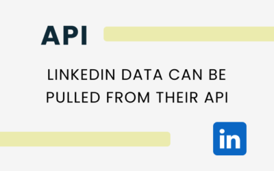 Welke LinkedIn gegevens kunnen uit hun API gehaald worden?