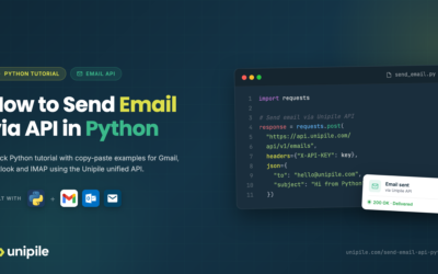 How to Send Email via API in Python (Quick Tutorial)