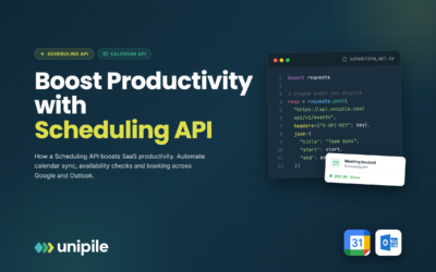 La API de programación aumenta la productividad con una integración perfecta