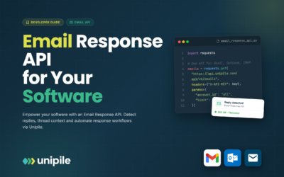 API de respuesta de correo electrónico: Potencie su software