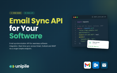 API de sincronización de correo electrónico para una perfecta integración de software