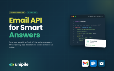 API de correo electrónico Get Answer: Una función que potencia su aplicación