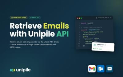 Recuperar correos electrónicos con la API de Unipile