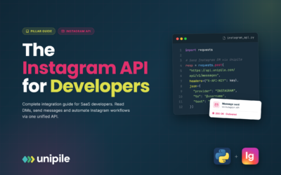 API de Instagram: Una guía completa de integración para plataformas SaaS