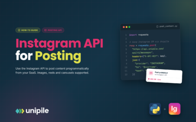API de Instagram para publicaciones: Cómo funciona para las plataformas SaaS