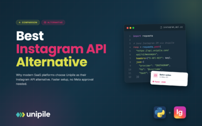 Unipile: La alternativa definitiva a la API de Instagram para plataformas SaaS modernas