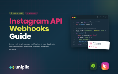 Cómo utilizar los Webhooks de la API de Instagram para recibir notificaciones en tiempo real