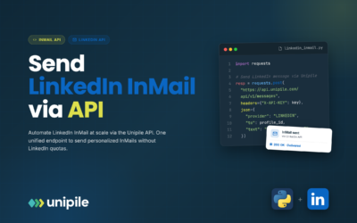 Stuur InMail LinkedIn API: De sleutel tot efficiƫnte LinkedIn interacties