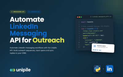 Automatice la API de mensajería de LinkedIn: Aumente el alcance y la eficacia