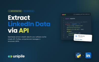 Extraer datos de LinkedIn API: Guía para editores de software