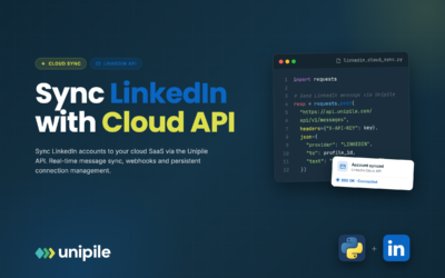 Sincronizar LinkedIn con la API en la nube para soluciones SaaS