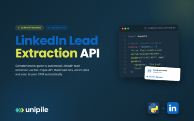 Extracción automatizada de clientes potenciales de LinkedIn: Una guía completa para editores de software