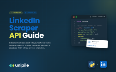 API de LinkedIn Scraper: Extrae datos de LinkedIn fácilmente en software