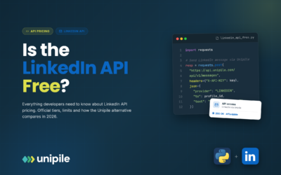 ¿Es gratuita la API de LinkedIn?