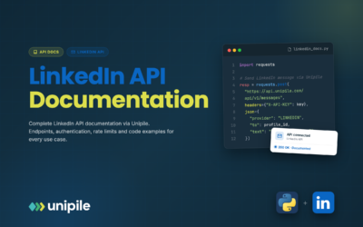 Documentación de la API de LinkedIn: Integración con Unipile