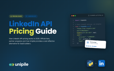Cómo funcionan los precios de la API de LinkedIn