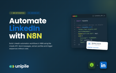Guía para automatizar LinkedIn con N8N y Unipile