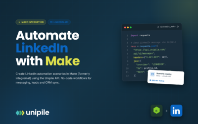Crear escenarios LinkedIn con Make y Unipile