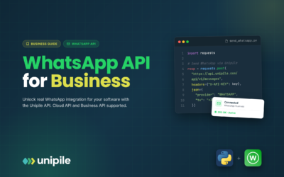 API de WhatsApp para empresas: Desbloquea la integración real de WhatsApp para tu software