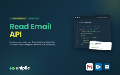 Como Ler E-mails via API: Um Guia para Desenvolvedores de Acesso à Caixa de Entrada (2026)