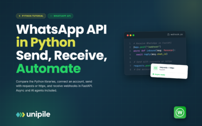 WhatsApp API with Python: Send, Receive and Automate Messages