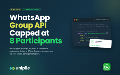 WhatsApp Group API 2026: Limits, Endpoints & Alternatives